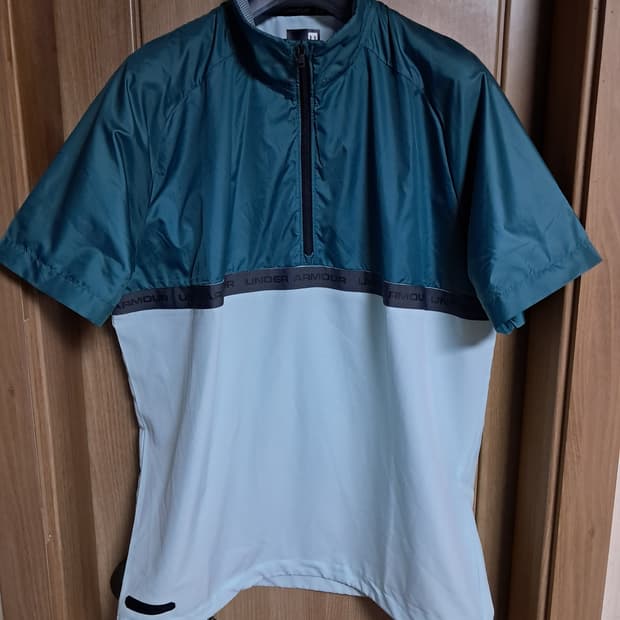 언더아머 바람막이 반팔티 남성L