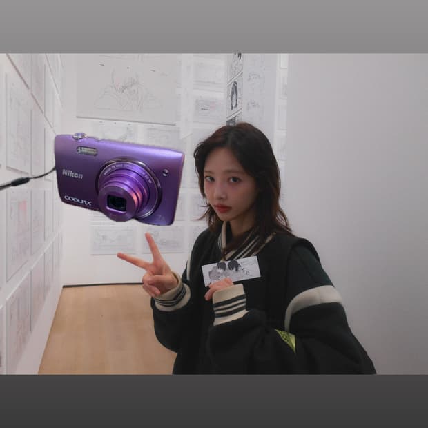 초 희귀 컬러 니콘 쿨픽스S3500 작례o