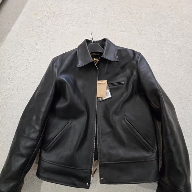 (구매)리얼맥코이 넬슨 가죽 자켓 42사이즈