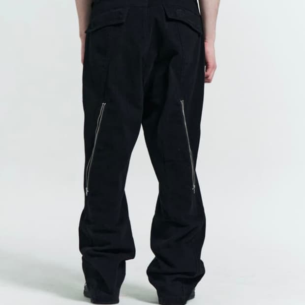 PLASTIC PRODUCT Wave Zipper Pants