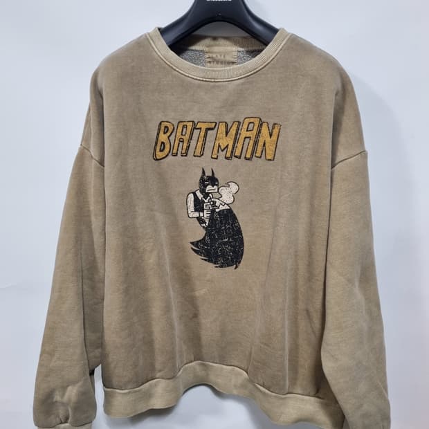 빈티지 배트맨 오버핏 맨투맨