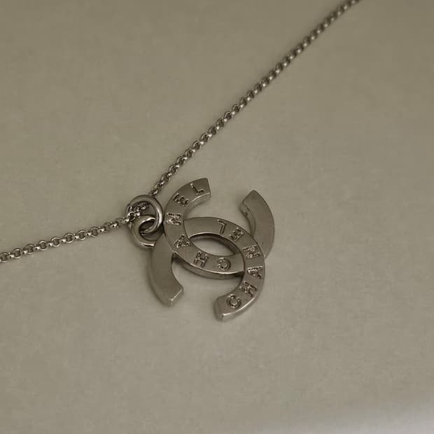 샤넬 925실버 빈티지 업사이클링 목걸이