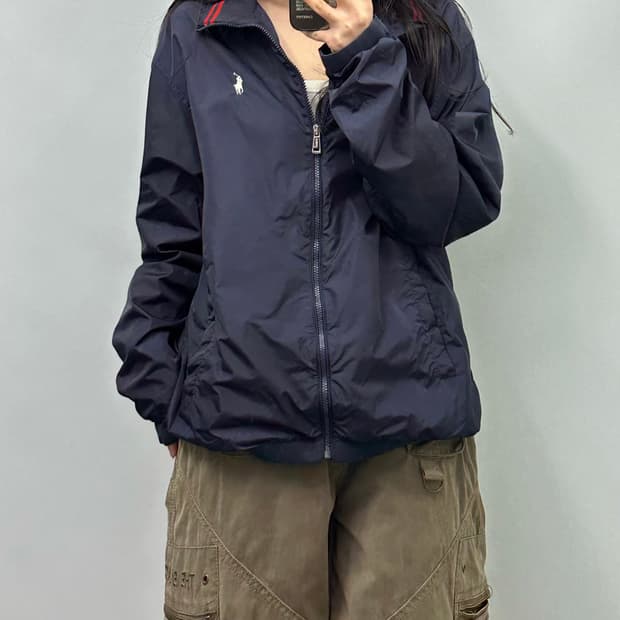 폴로 랄프로렌 신형 네이비 바람막이 자켓 