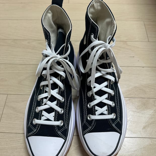 컨버스 런스타 하이크 블랙 280