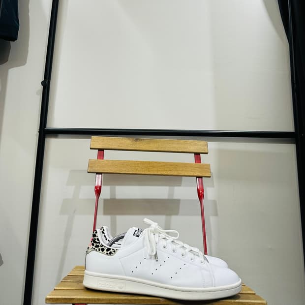 280) 아디다스 운동화 남성 남자 신발 스탠스미스 화이트 레오파드