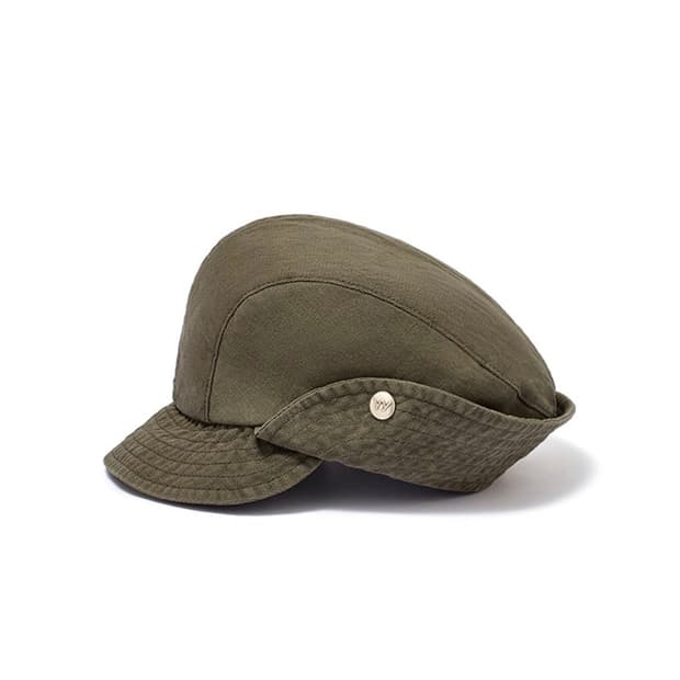 open yy bucket beret khaki