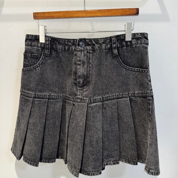 vintage skirt 빈티지 흑청 포켓 스커트