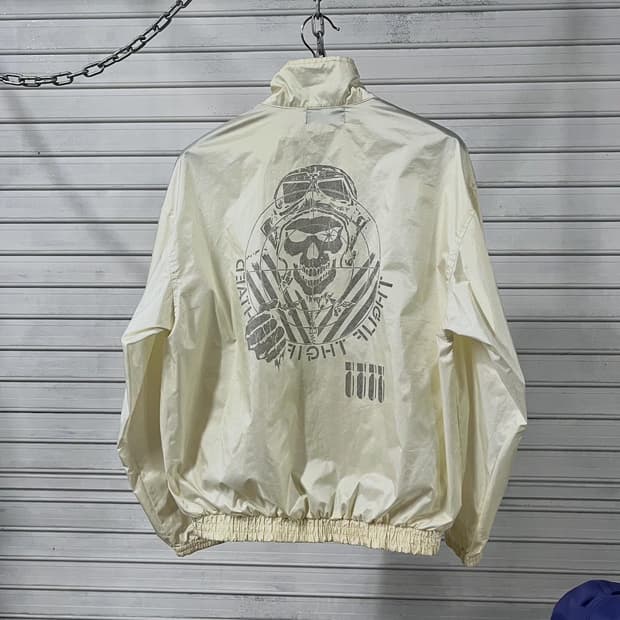 UNDEAD skull nylon jacket