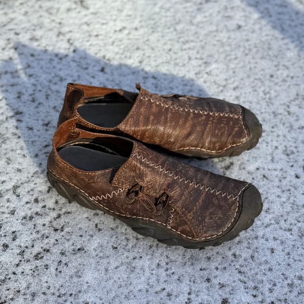 클락스 액티브 에어 마모 스피릿 레더슈즈