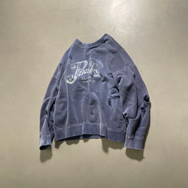 존 불 x굿 락 스피드  PresTey Graphic Sweatshirt