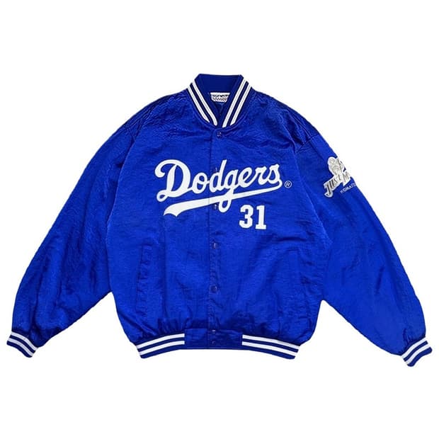 LA DODGERS 31 PIAZZA 바시티 자켓