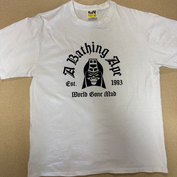 A bathing ape 베이프 티셔츠, XL