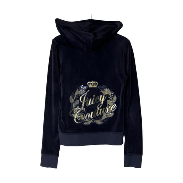 [Juicy Couture] 쥬시꾸뛰르 벨벳 후드집업