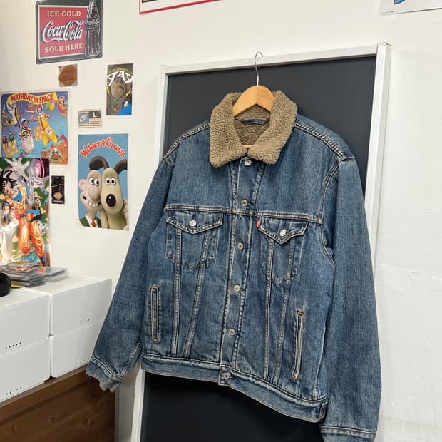 Levis 리바이스 쉐르파 스탠다드 트러커 자켓