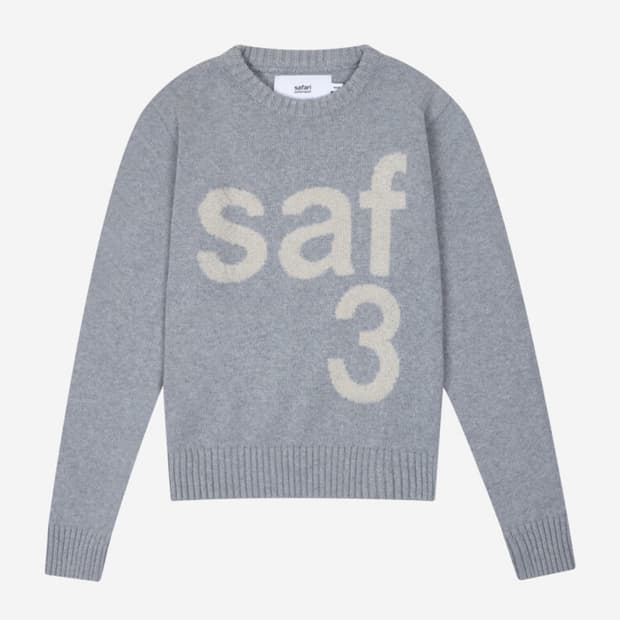 사파리스팟 니트 1/2 BASIC SAFARI KNIT (GRAY)