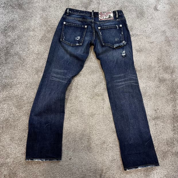 디스퀘어드2 워싱 데님(33)