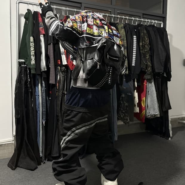 BLACK HALO SAGGING PANTS