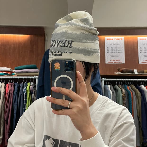 빈티지 Y2K 비니