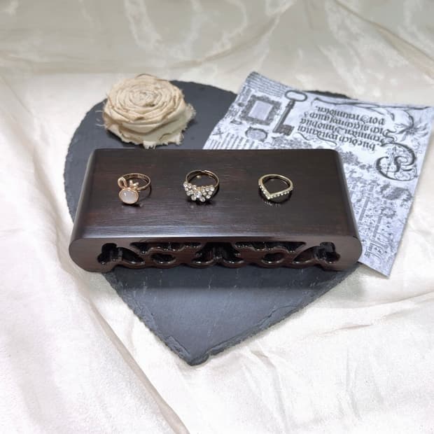 빈티지 에나멜 캣츠아이 반지 세트외