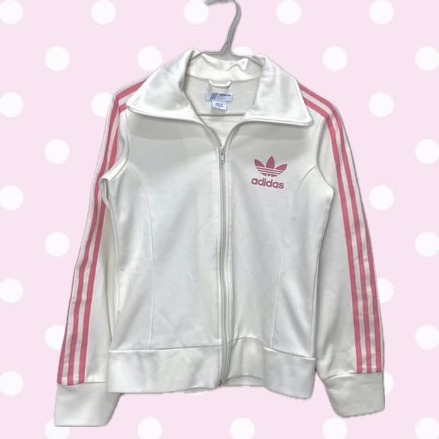 대대장 아디다스 유로파 화이트 & 핑크 져지 XS/85