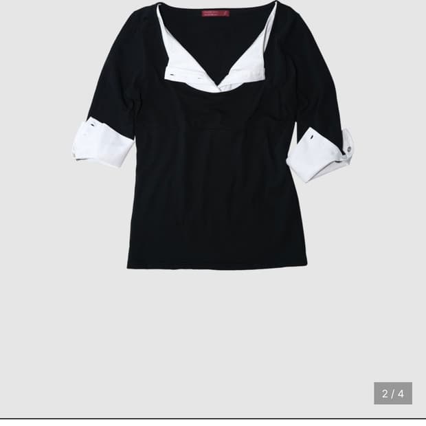 인앤양인하모니 레이어드 탑 블랙