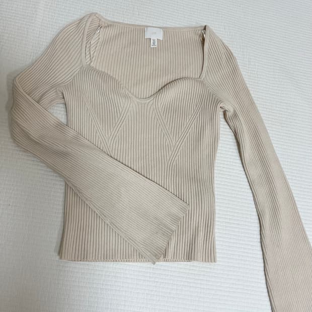 H&M 니트 긴팔 상의