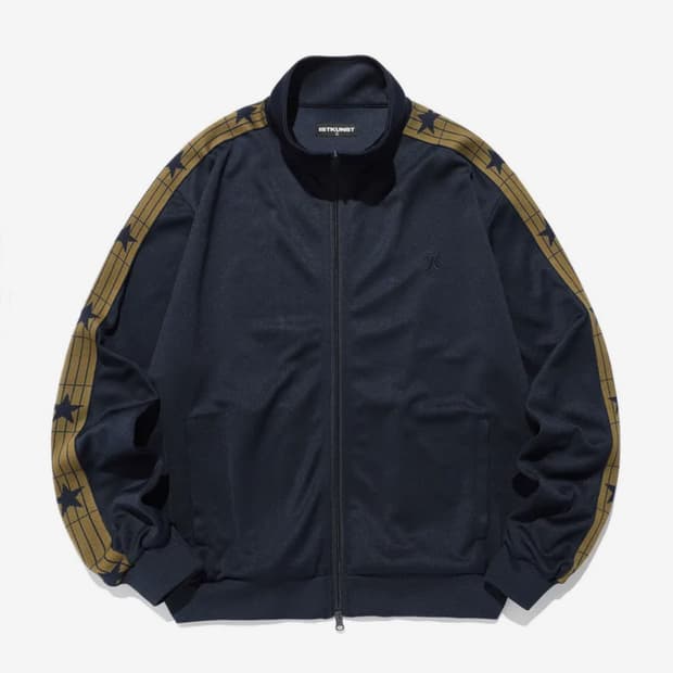 이스트쿤스트 IK TRACK JERSEY JACKET_NAVY
