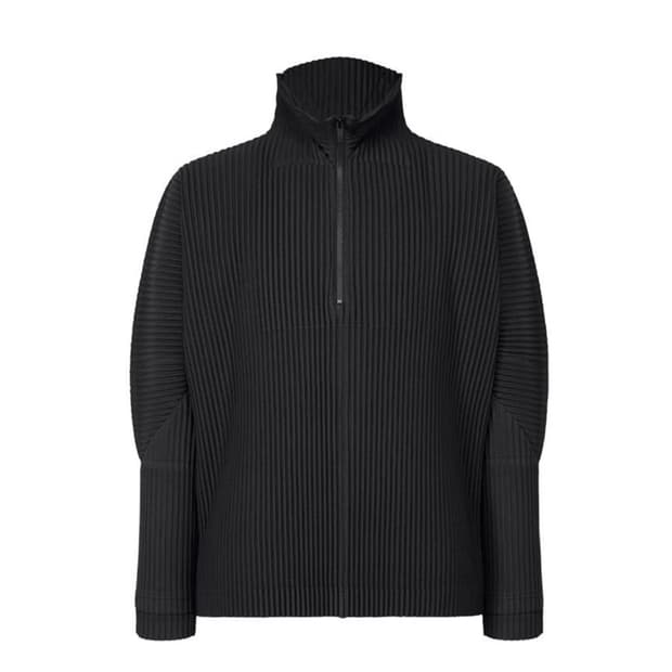 옴플 11월 먼슬리 하프집업 블랙 2사이즈