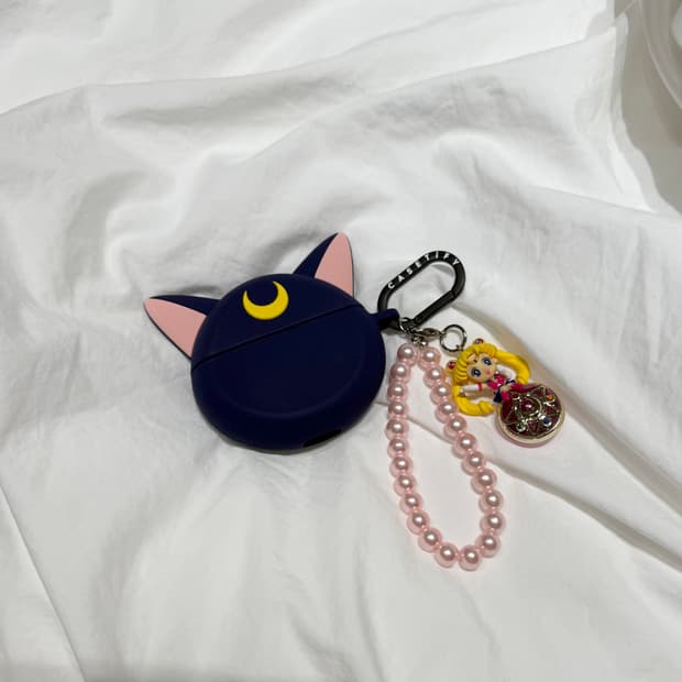 Casetify 케이스티파이 세일러문 루나 에어팟프로 케이스 + 키링