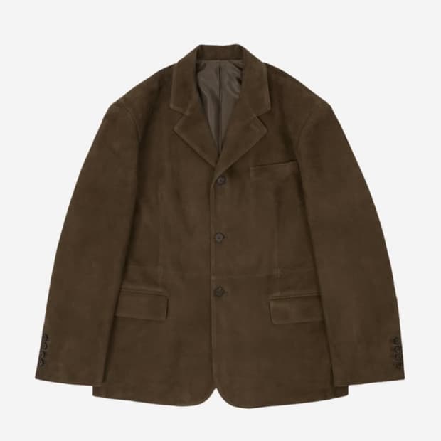 Stu 고트 스웨이드 블레이저 구매