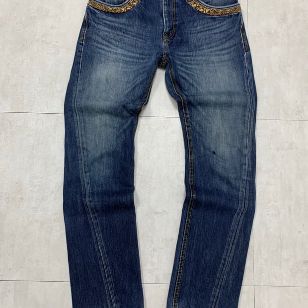 에비수 데님 워싱 팬츠 #664