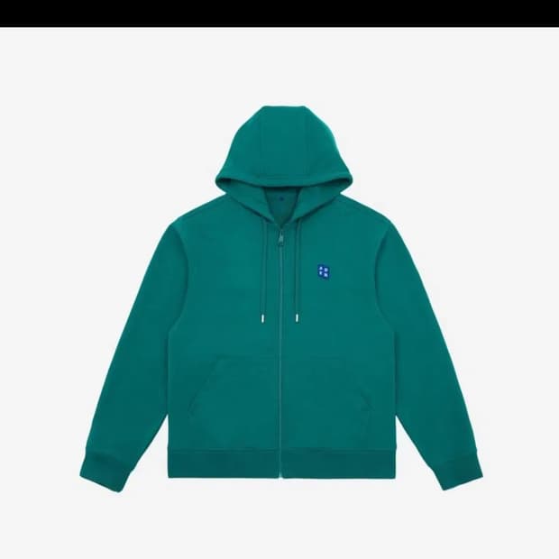 아더에러 시그니피컨트 TRS 태그 후드 집업 01 그린