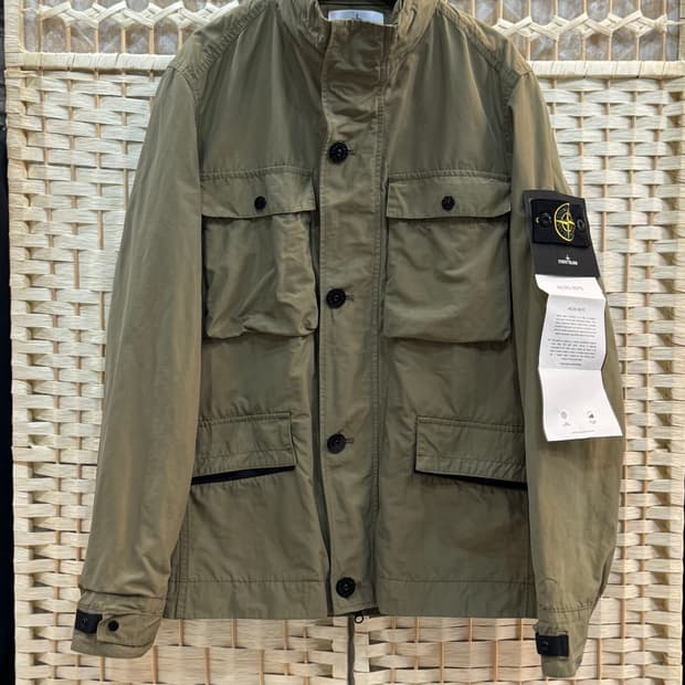 95 정품 스톤아일랜드 마이클롭스  바막 야상자켓 팝니다