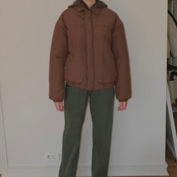 페스토 패딩 브라운