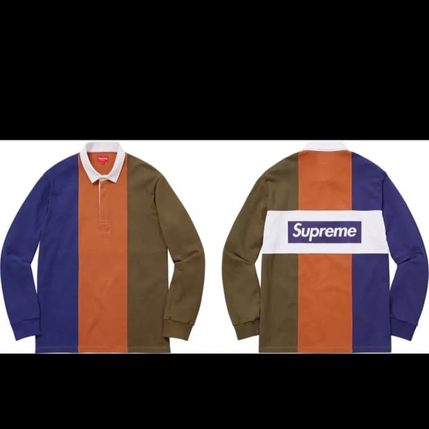 슈프림 스플릿 럭비티