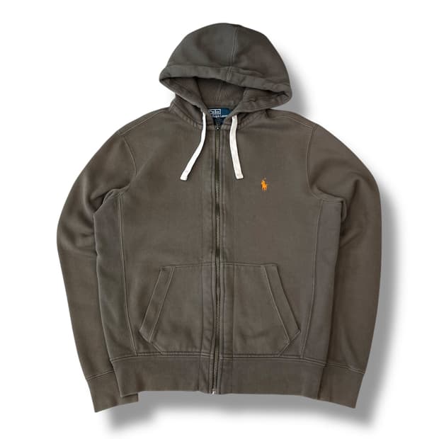 폴로 랄프로렌 자수 로고 후드집업 r1247