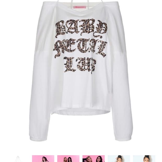 구해요!!!! 베이비메탈클럽 스트링티 화이트 