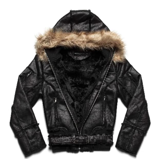 레이서 월드와이드 블랙쉽 퍼자켓 Msize