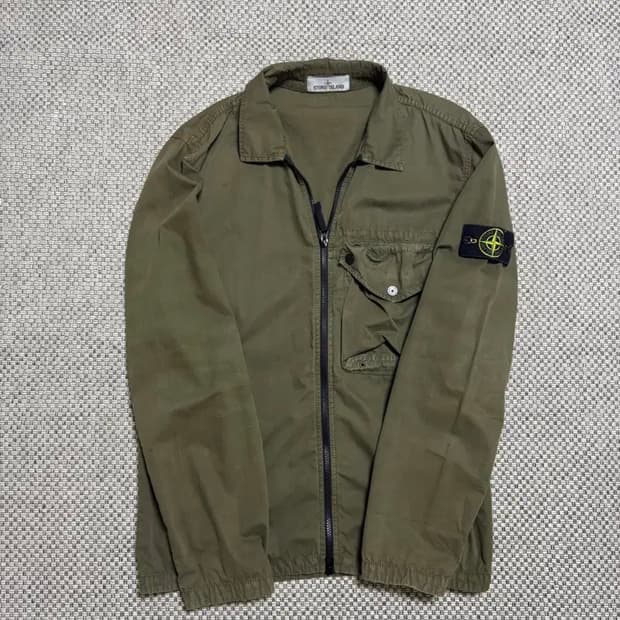 [신형/M] 스톤아일랜드 올드임펙트 셔츠