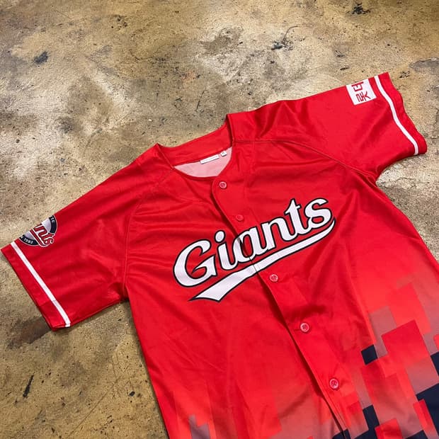 [정품/XL] 롯데자이언츠 동백 유니폼 레드 b8