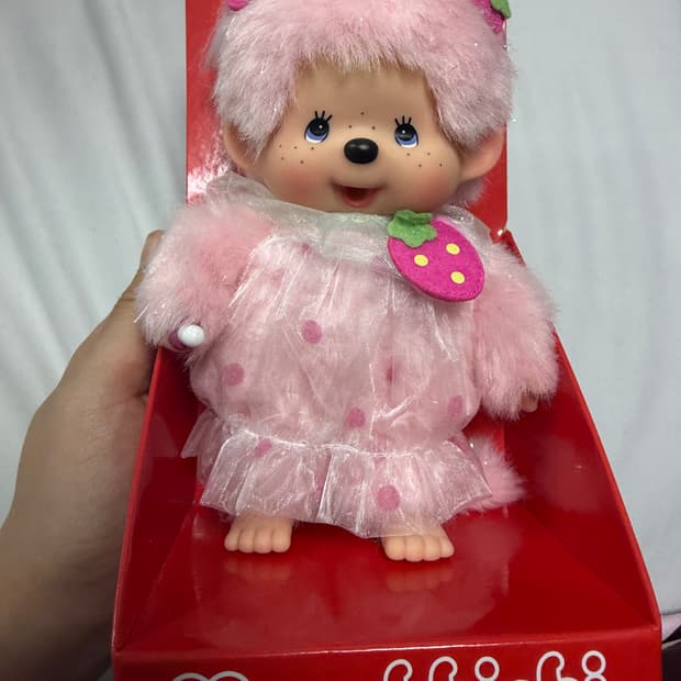 유럽 스트로베리 몬치치 인형 새제품