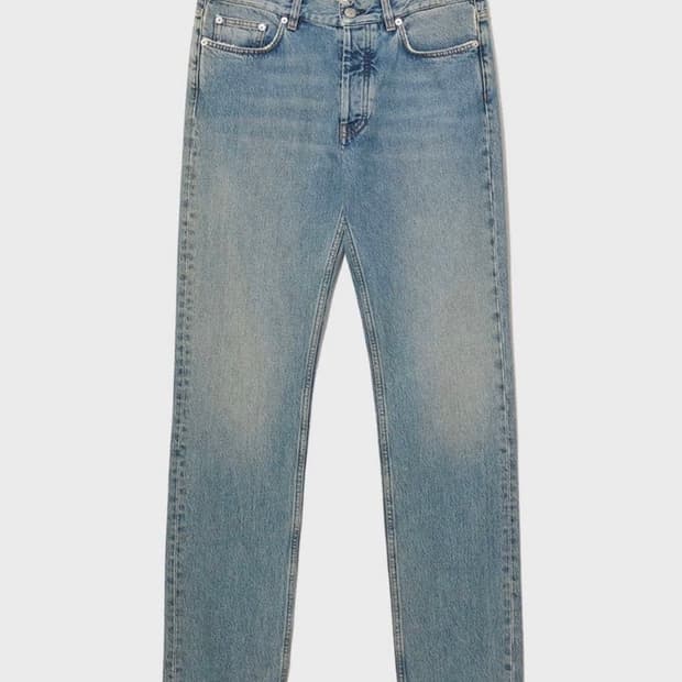 SUNFLOWER 스트레이트 핏 데님