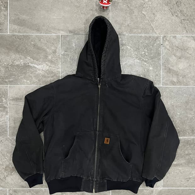 (XL) 칼하트 덕 액티브 후드자켓 J130 BLK 블랙