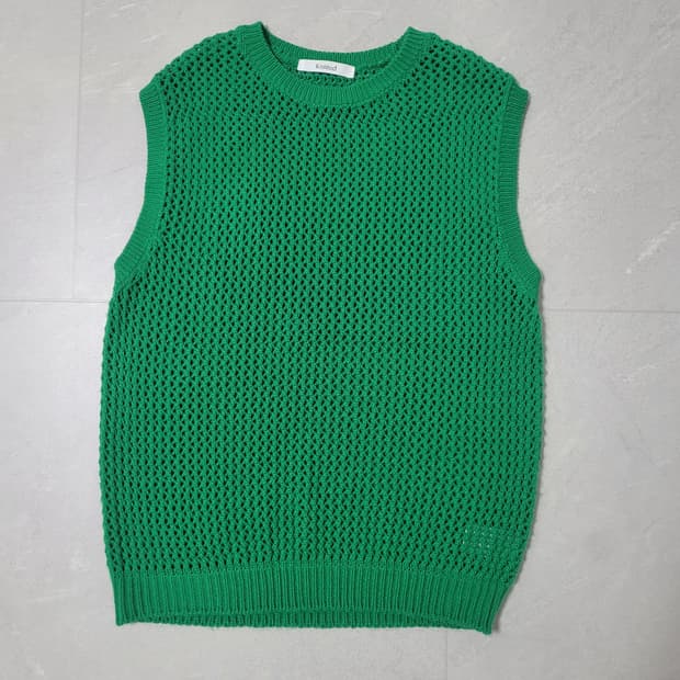 <니티드> 니트 베스트 M