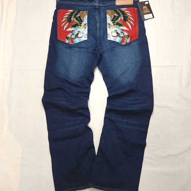 [38x32] Ed Hardy 데님 팬츠