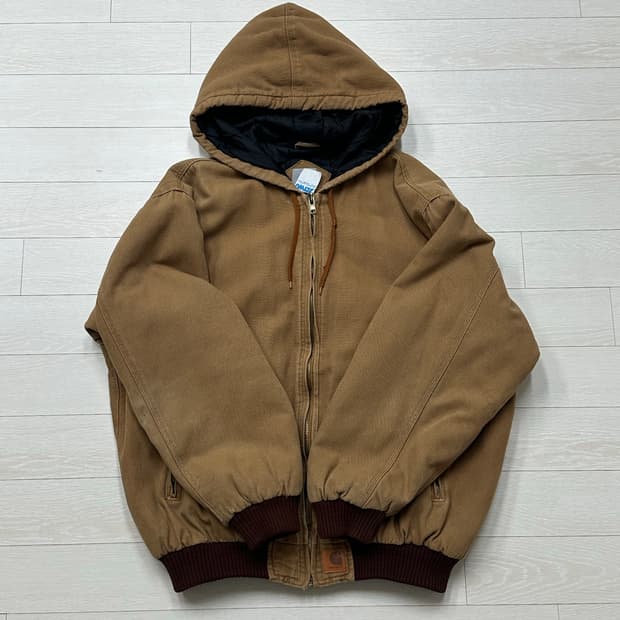 칼하트 J130 구형 USA 유니온메이드 덕 액티브 자켓 L 