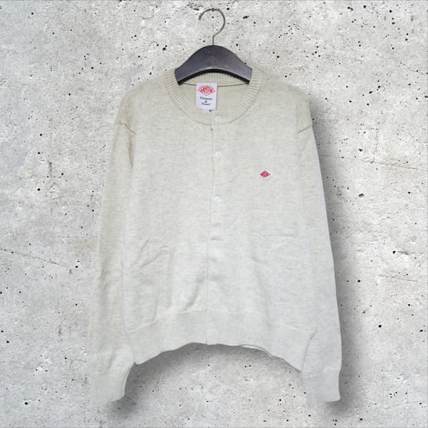 단톤 크루넥 니트 가디건 오트밀 (95/M)