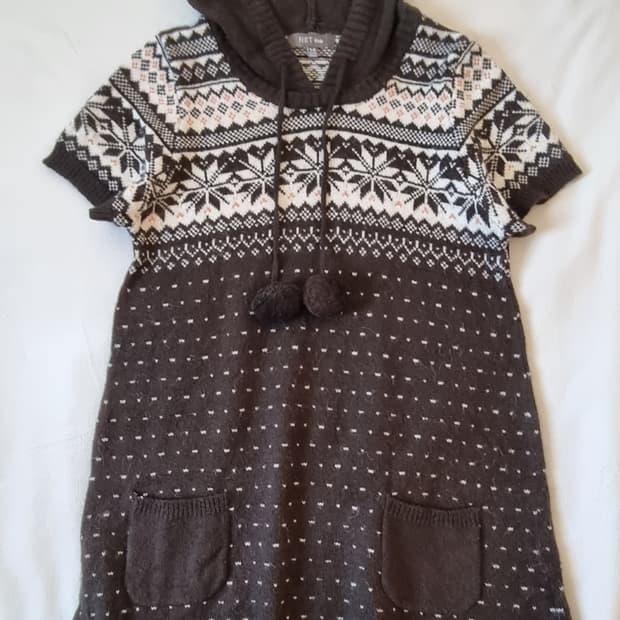 빈티지 모리걸 하구미 니트