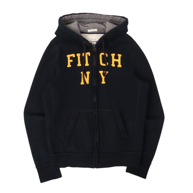 아베크롬비 네이비 fitch 후드집업