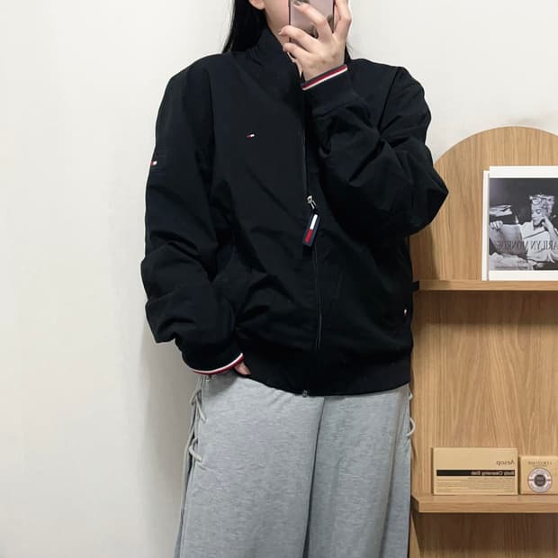 [정품] 타미 블랙 블루종 [ M ]